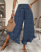 THE FLORÈNE | Airy wide-leg trousers