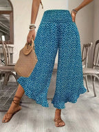 THE FLORÈNE | Airy wide-leg trousers