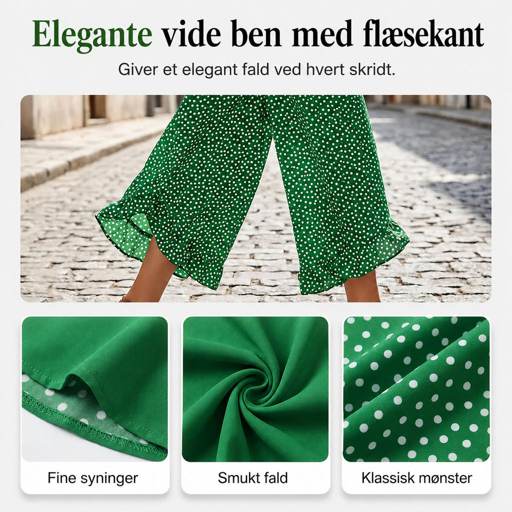 THE FLORÈNE | Airy wide-leg trousers