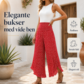 THE FLORÈNE | Airy wide-leg trousers