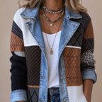 THE LIORÀ — Knitted denim jacket