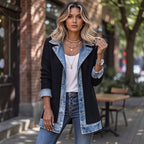 THE LIORÀ — Knitted denim jacket